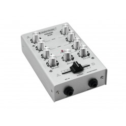 OMNITRONIC GNOME-202 Mini Mixer silver